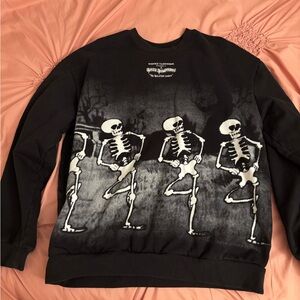 Disney heavyweight Dancing Skeletons Crewneck Sweater
